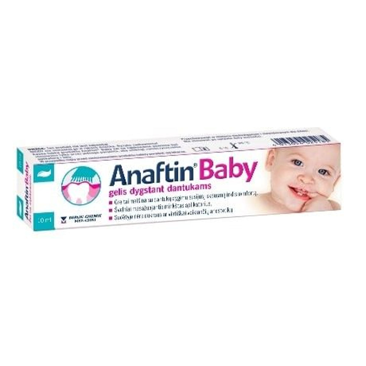 Sinclair Anaftin Baby 12 % gelis, 10 ml