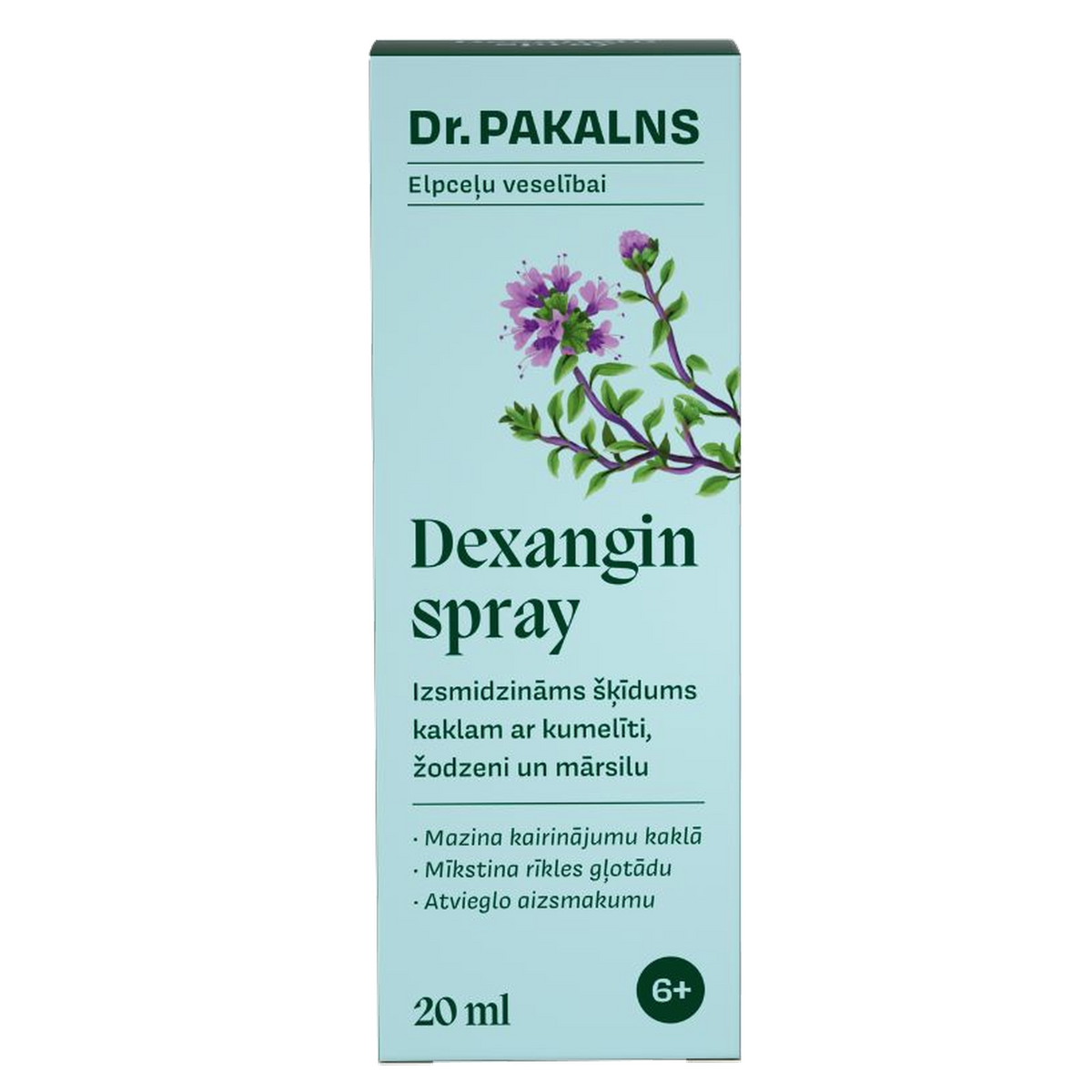 Dexangin gerklės purškalas, 20 ml