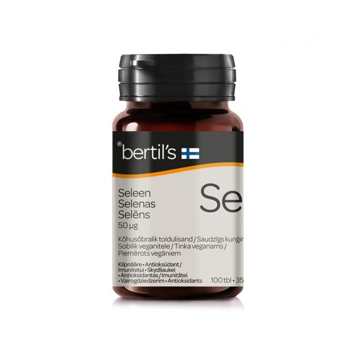 Bertil's Selenas 50 mcg, 100 tablečių