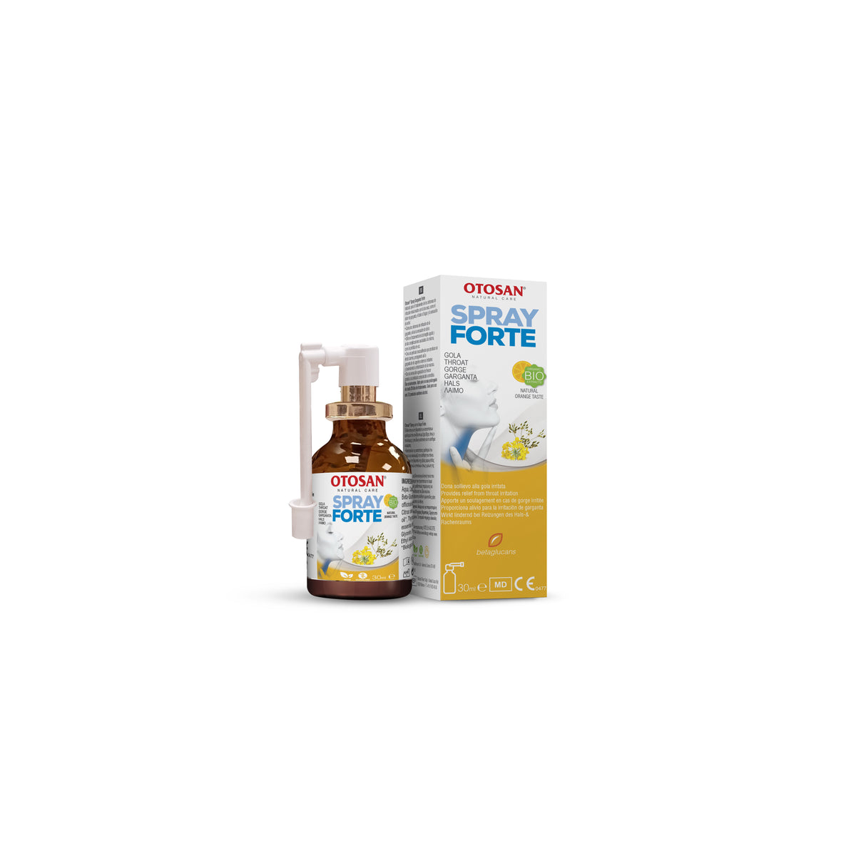 Otosan Forte gerklės purškalas, 30 ml