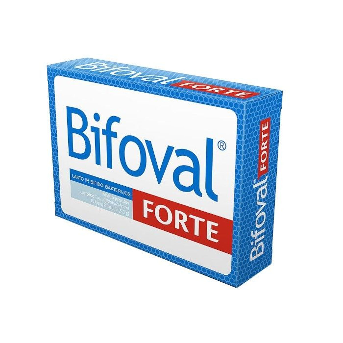 Valentis Bifoval Forte, 15 kapsulių