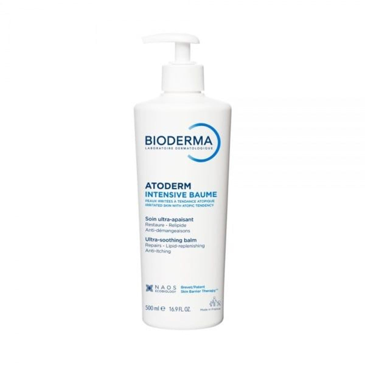 Bioderma Atoderm Intensive Baume kremas labai sausai ir atopinei odai, 500 ml