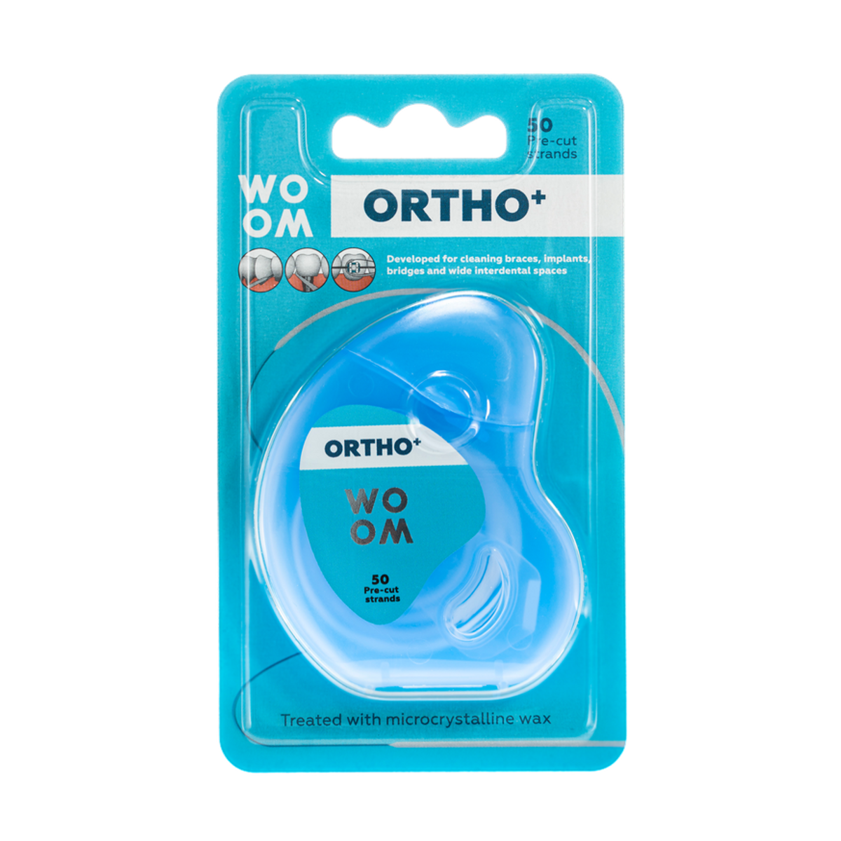 Pierrot Orthodontic dantų siūlas, 50 vnt.