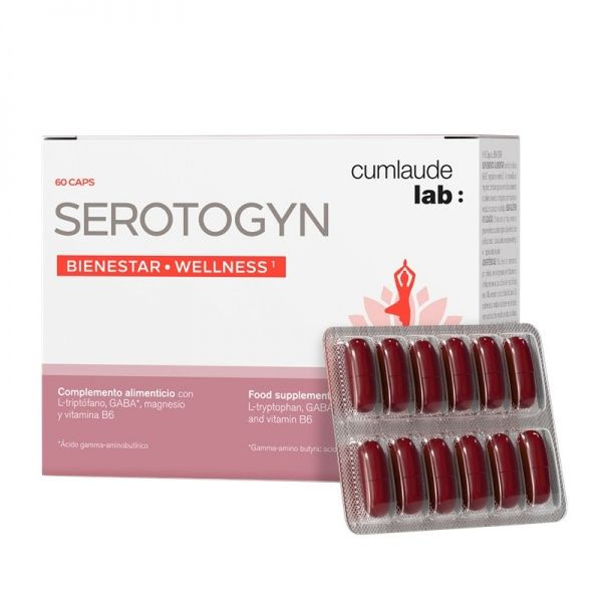 Cumlaude Serotogyn menopauzės laikotarpiui, 60 kapsulių