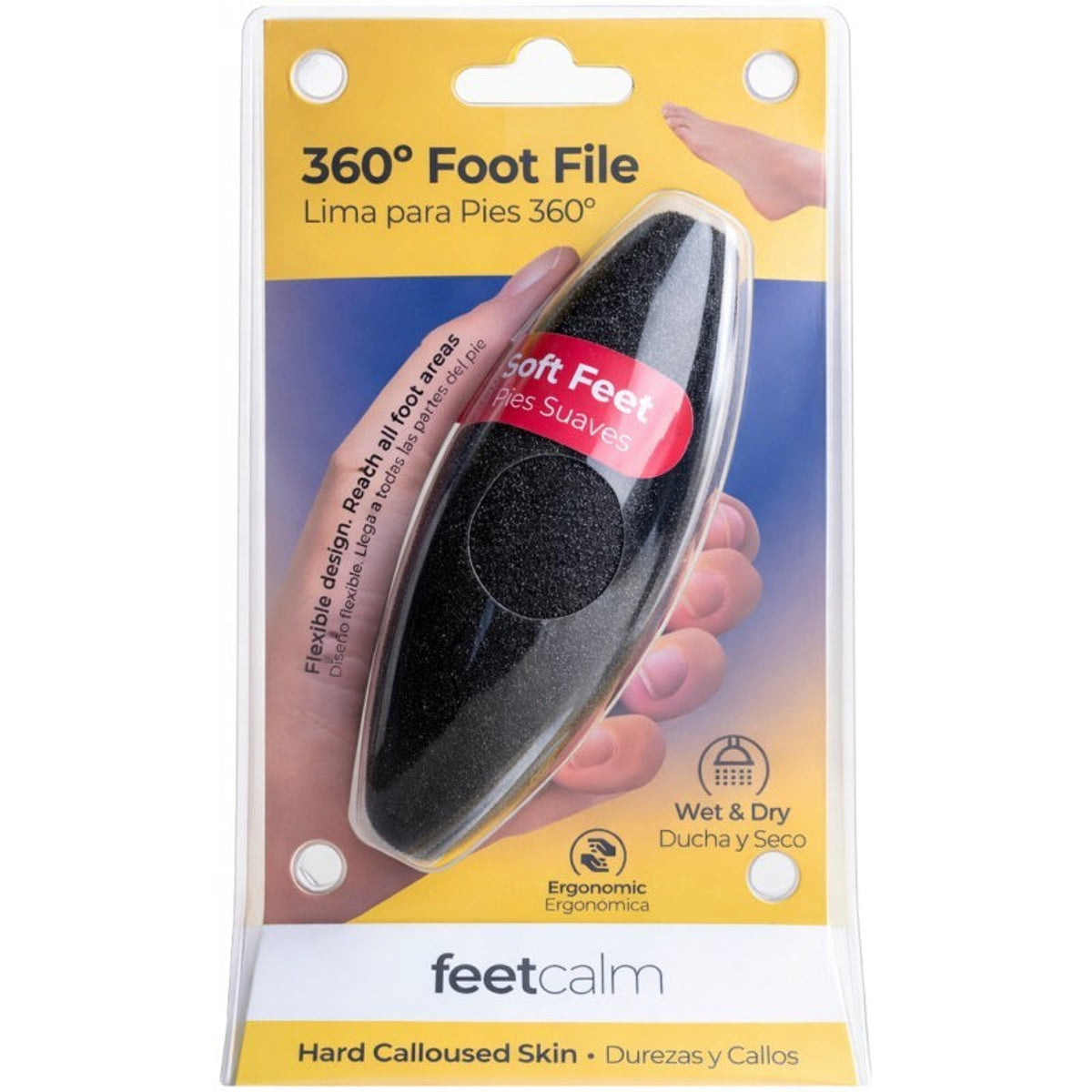 Feetcalm dildė pėdoms 360° Foot File