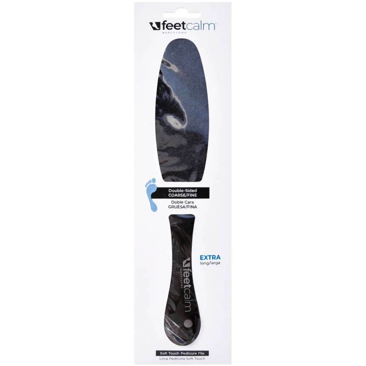 Feetcalm dildė pėdoms Soft Touch Pedicure File, dvipusė