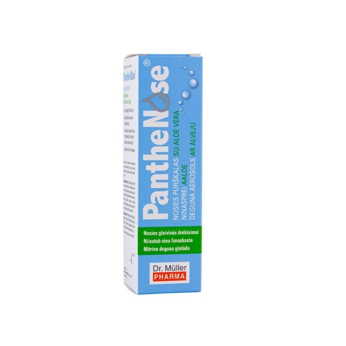 Dr. Müller PanteNose nosies purškalas su alavijais, 20 ml