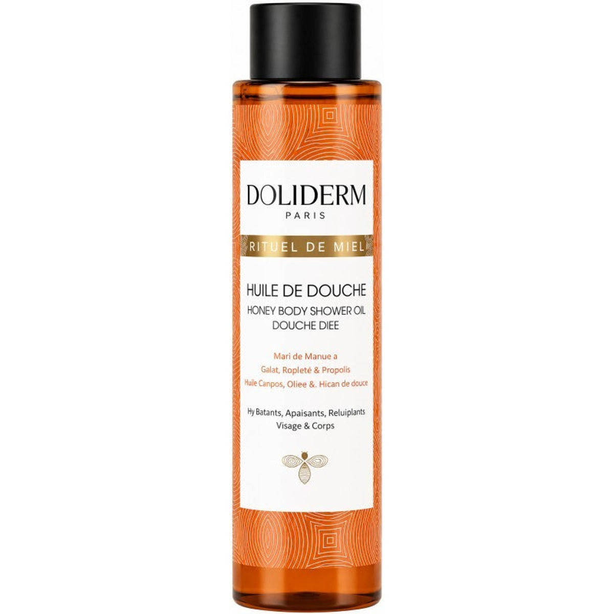 Doliderm Paris dušo aliejus Honey Body Shower Oil, 100 ml