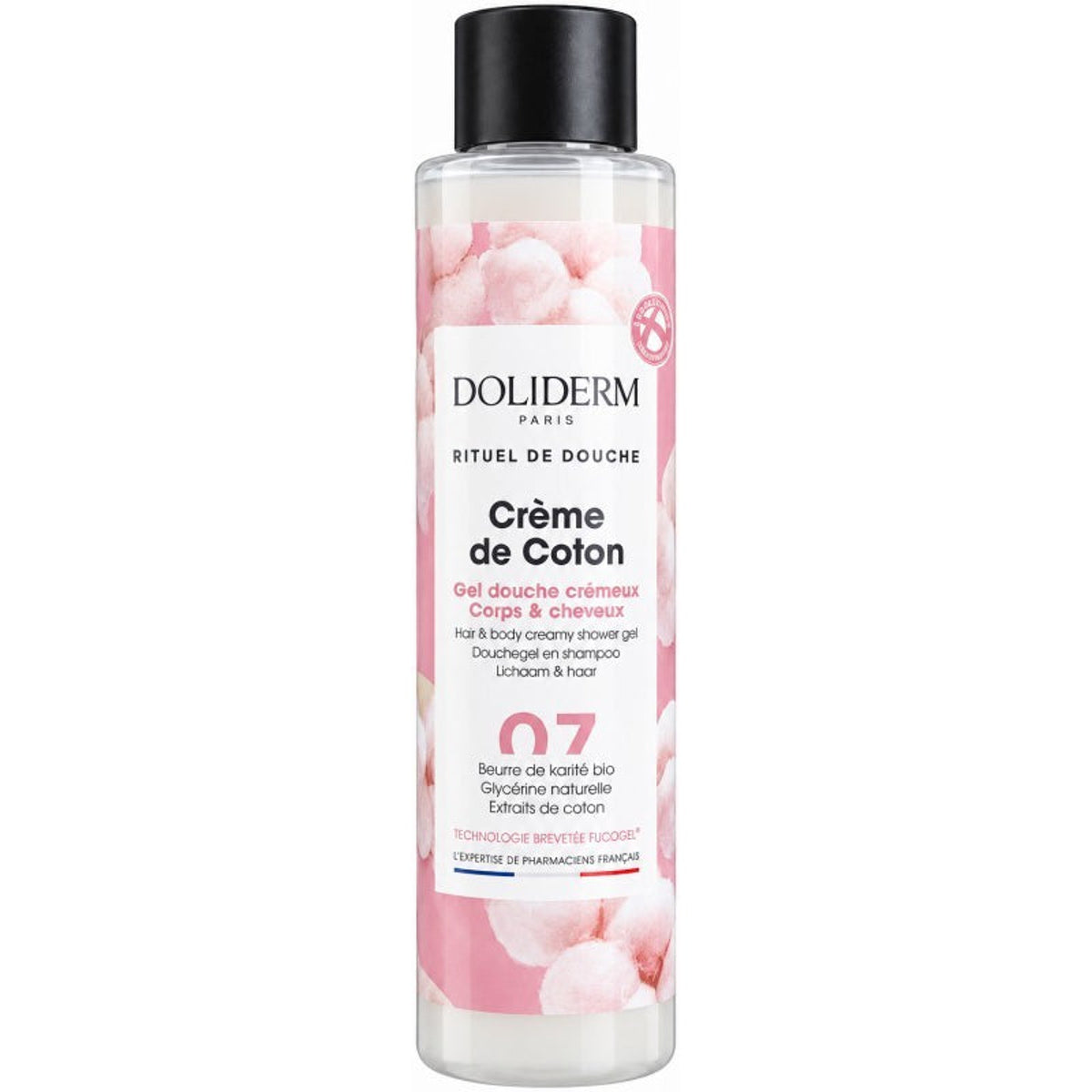 Doliderm Paris dušo želė 07 Creme de Coton, 100 ml