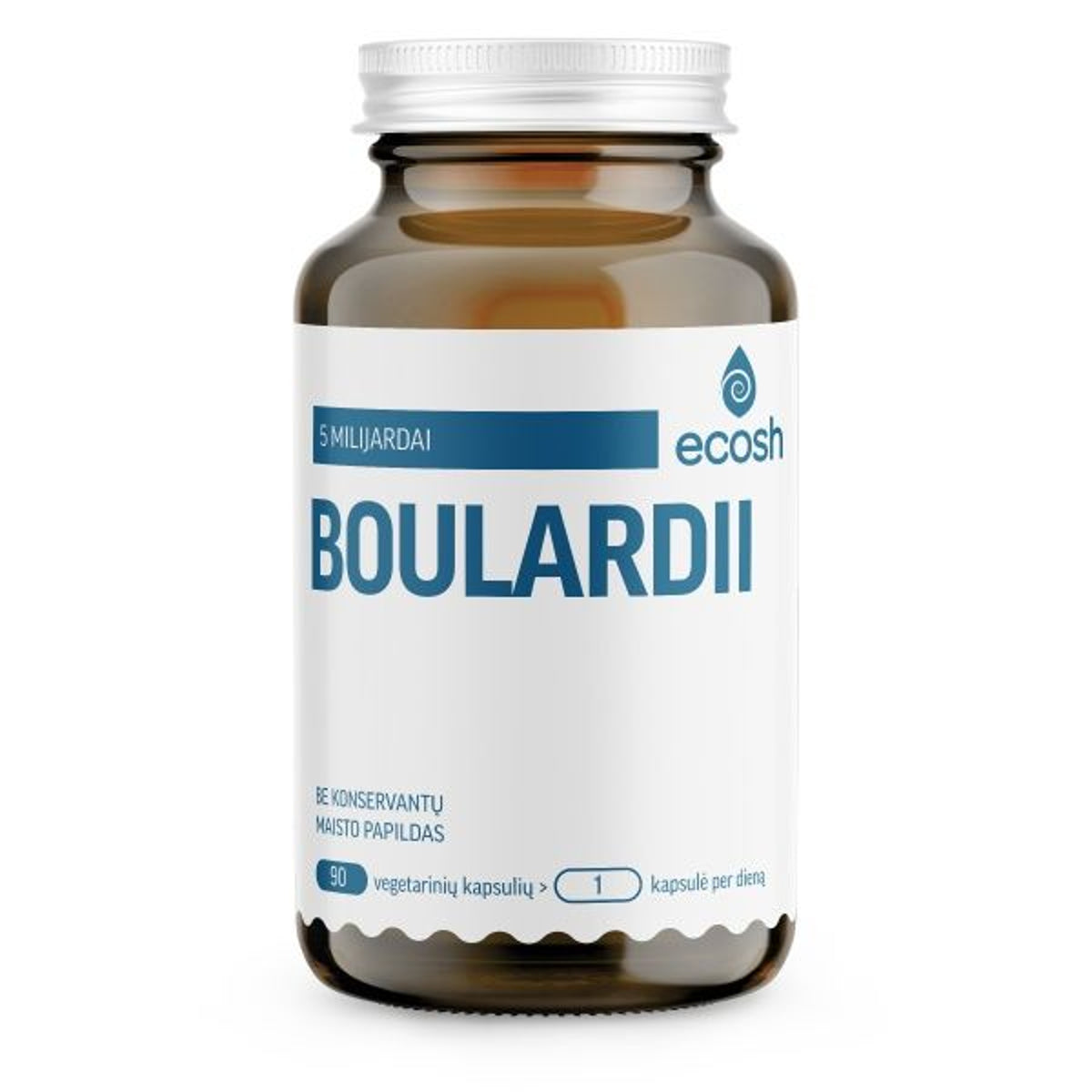 Ecosh Boulardii 250 mg, 90 kapsulių