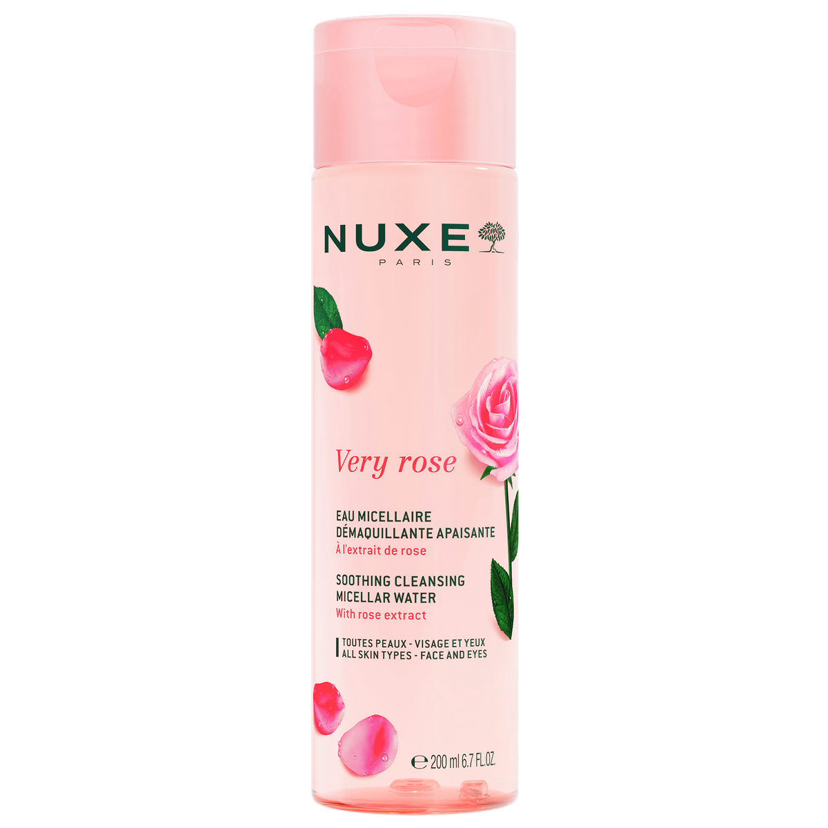NUXE Very Rose raminamasis micelinis vanduo, 200 ml