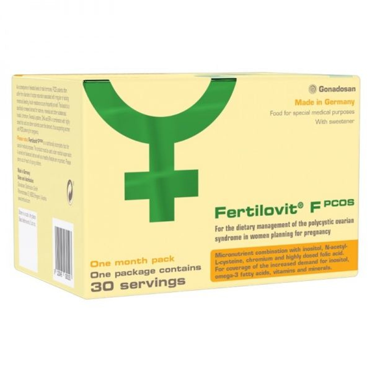 Fertilovit F PCOS, 60 + 30 kapsulių