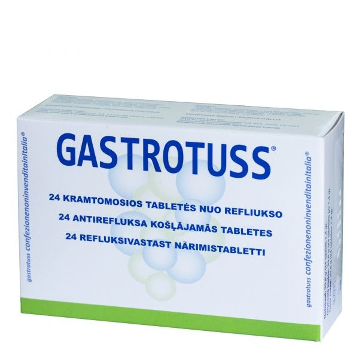 Gastrotuss, 24 tabletės