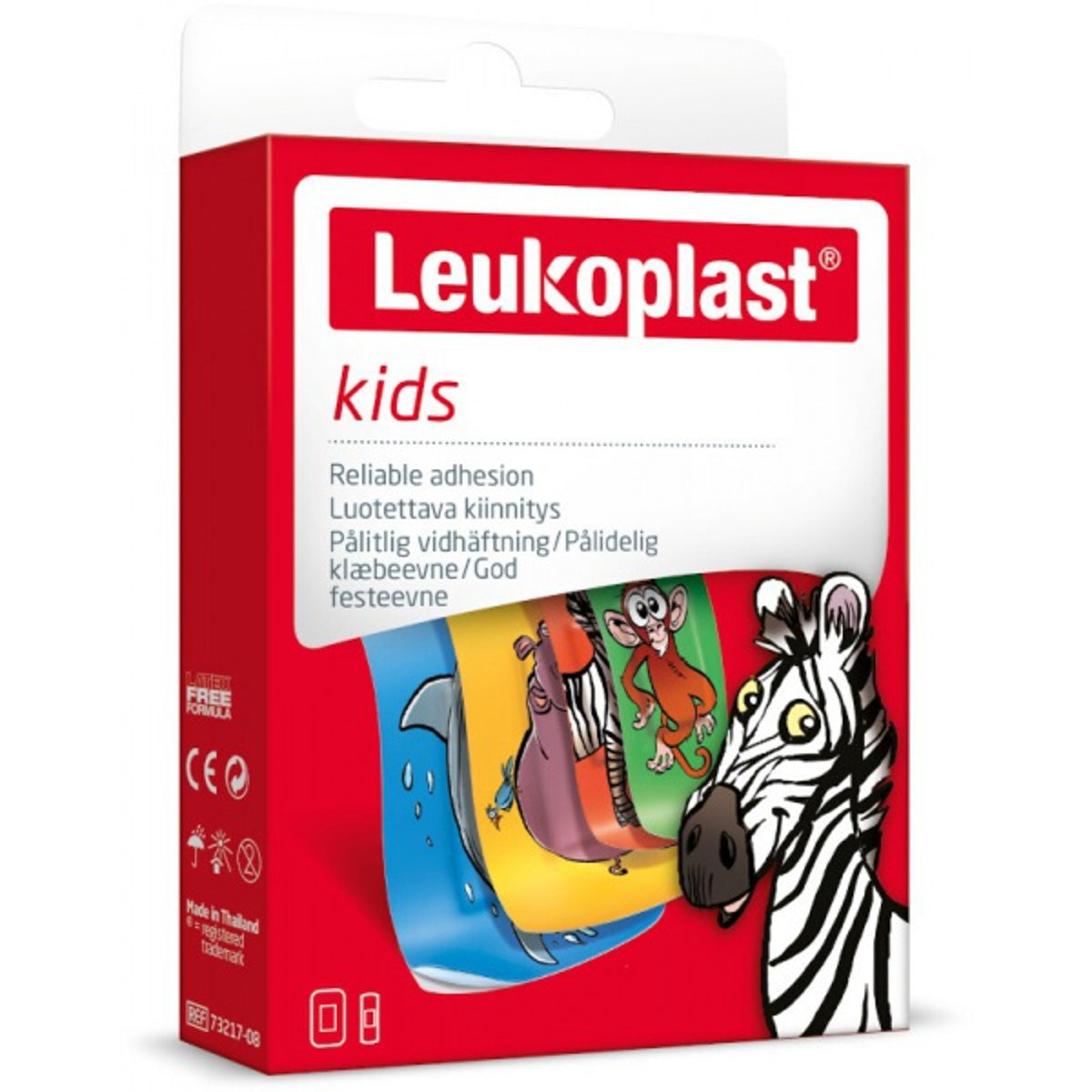 Leukoplast Kids pleistrai vaikams, 12 vnt.