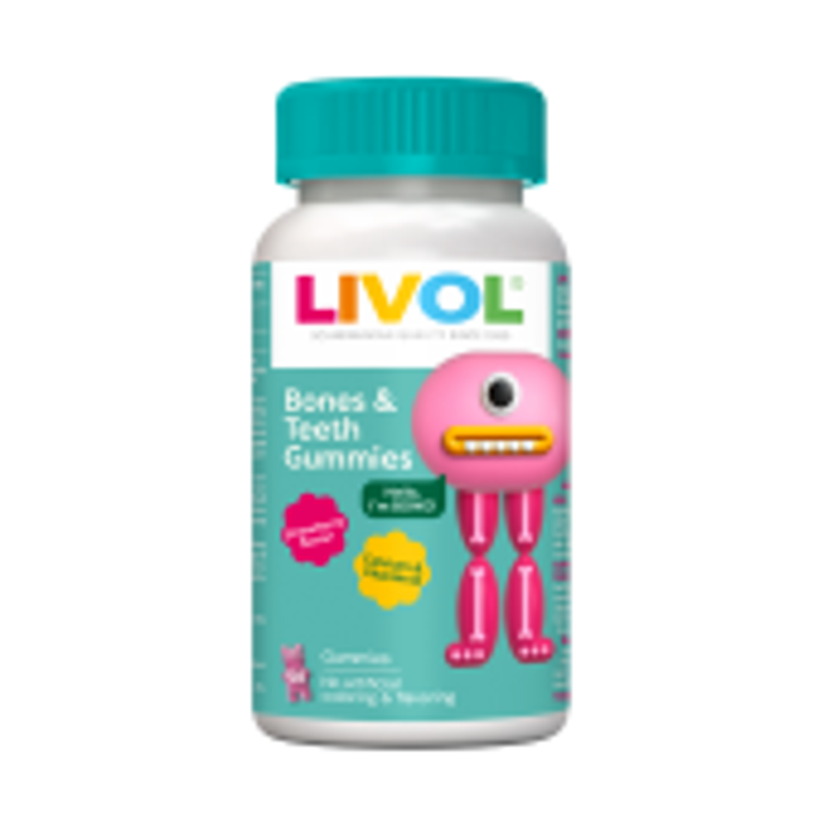 Livol Bones & Teeth, 50 guminukų