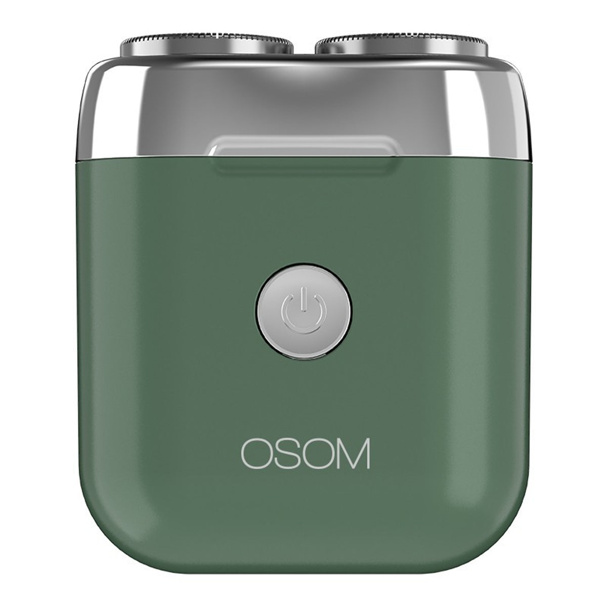 OSOM Professional mini barzdaskutė Dual Blade Rotary Shaver, žalia