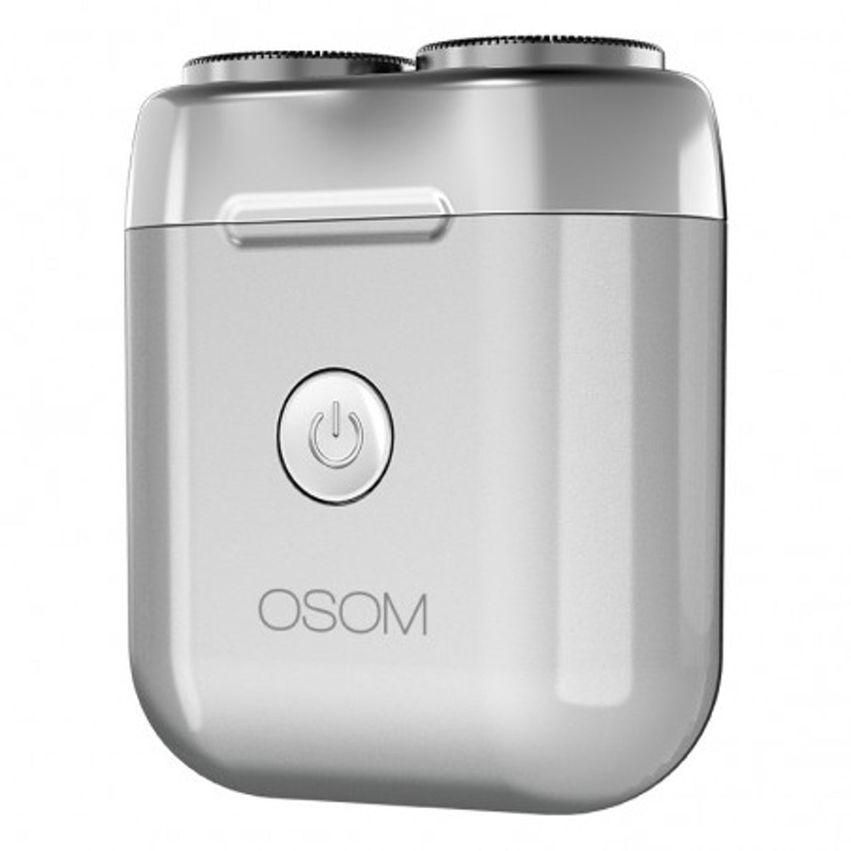 OSOM Professional mini barzdaskutė Dual Blade Rotary Shaver, pilka