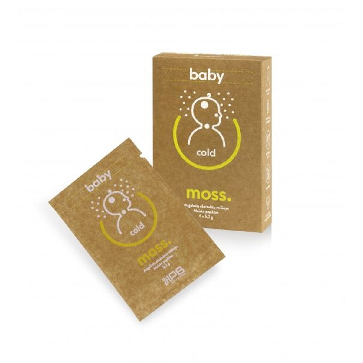 ColdMoss Baby milteliai geriamajam tirpalui, 6 paketėliai