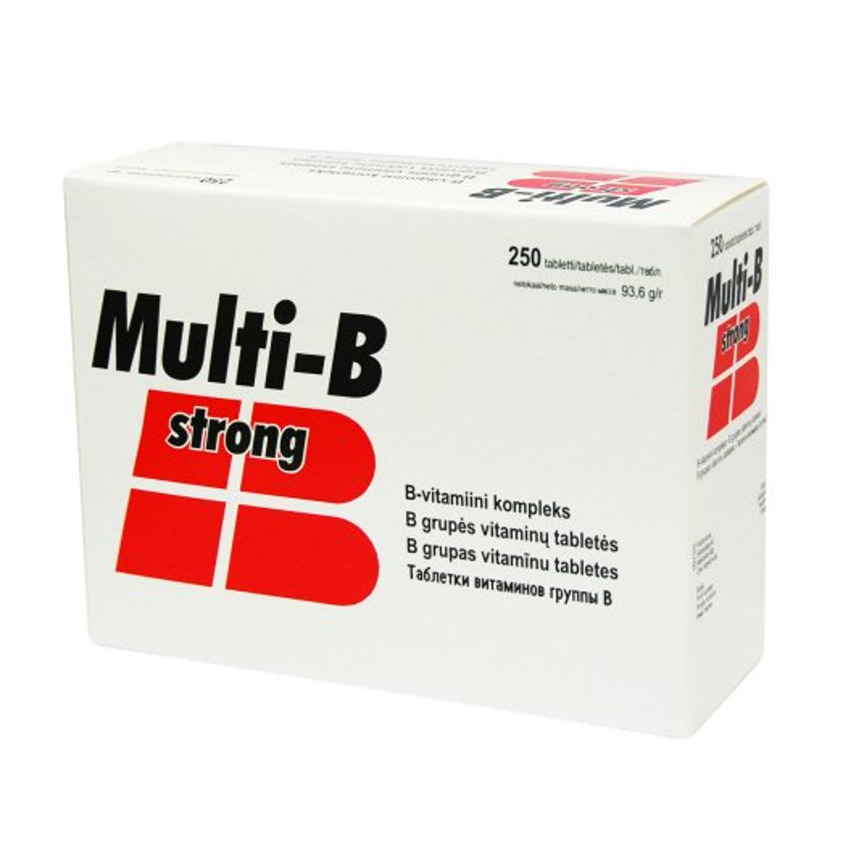 Multi-B Strong, 250 tablečių