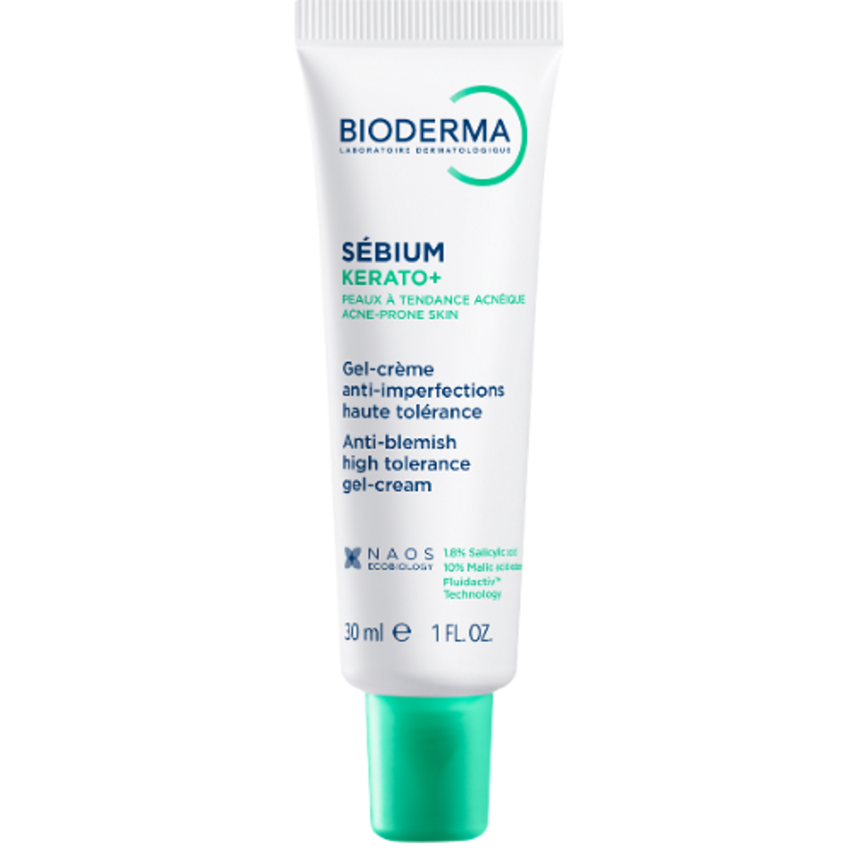 Bioderma Sébium Kerato+ kremas spuogams linkusiai odai, 30 ml