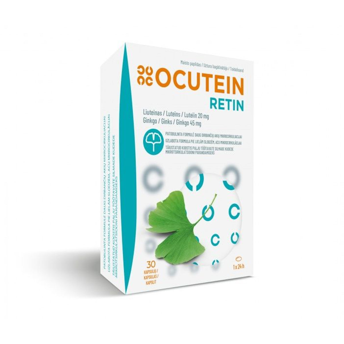 Ocutein Retin, 30 kapsulių
