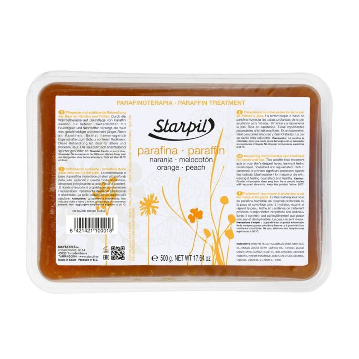 Simple Use parafinas, natūralaus kvapo, 500 ml