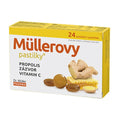 Dr. Muller pastilės gerklei su propoliu, imbieru ir vitaminu C, 24 pastilės