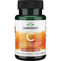 Swanson vitaminas C 1 g su erškėčių ekstraktu, 30 kapsulių