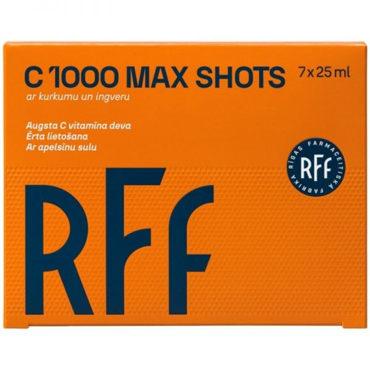 Rigas Farmaceitiska fabrika C Max 1000 Shots, 7 x 25 ml