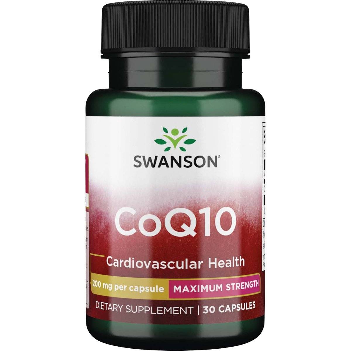 Swanson kofermentas Q10 200 mg, 30 kapsulių