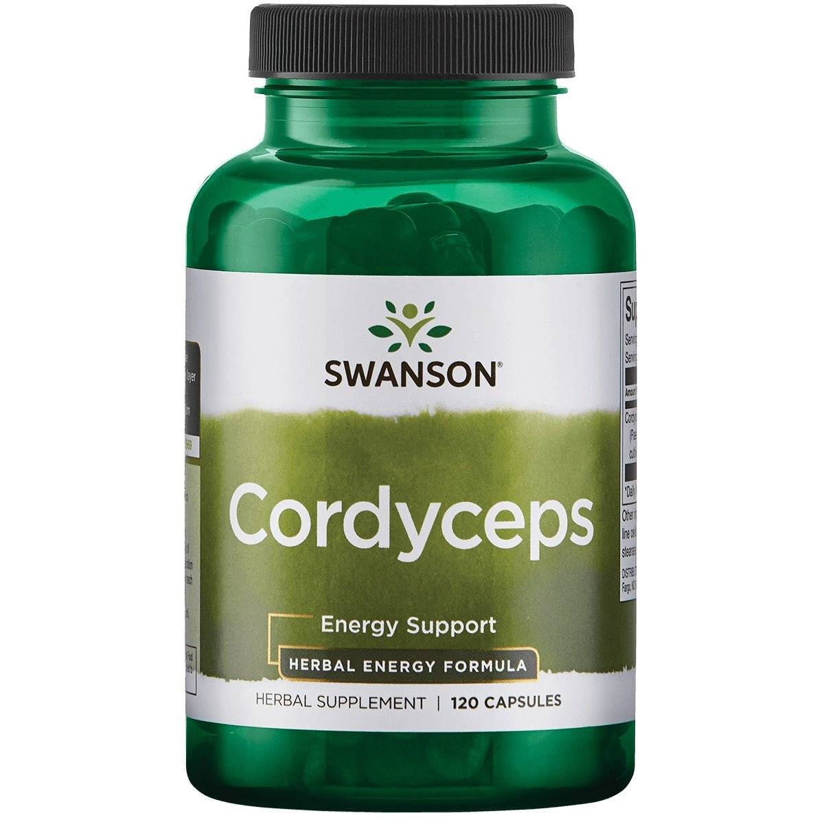 Swanson kordicepsas 600 mg, 120 kapsulių