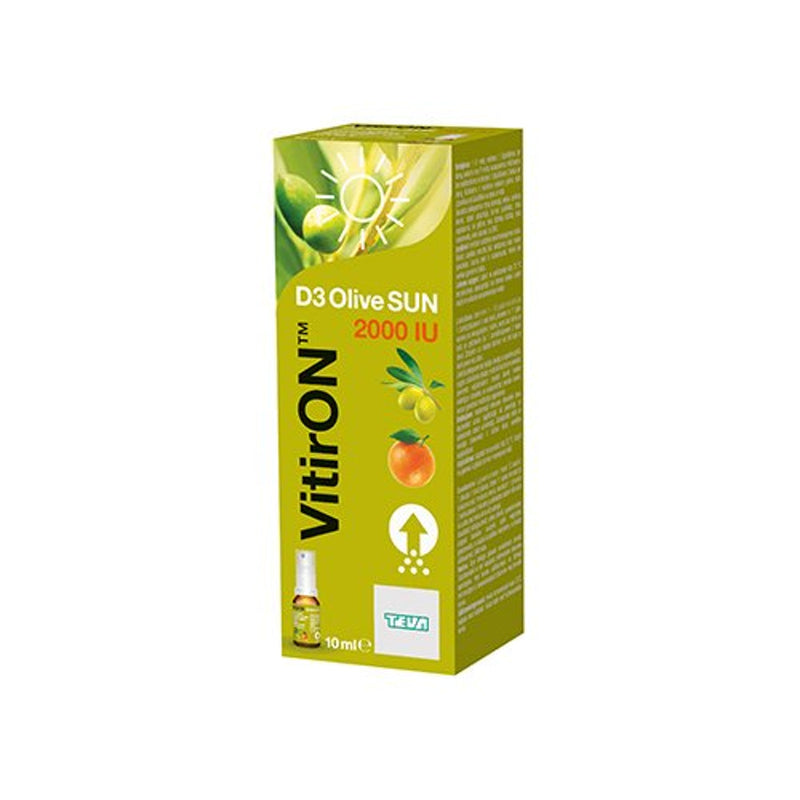 Teva VitirON D3 Olive Sun 2000 TV purškalas, 10 ml