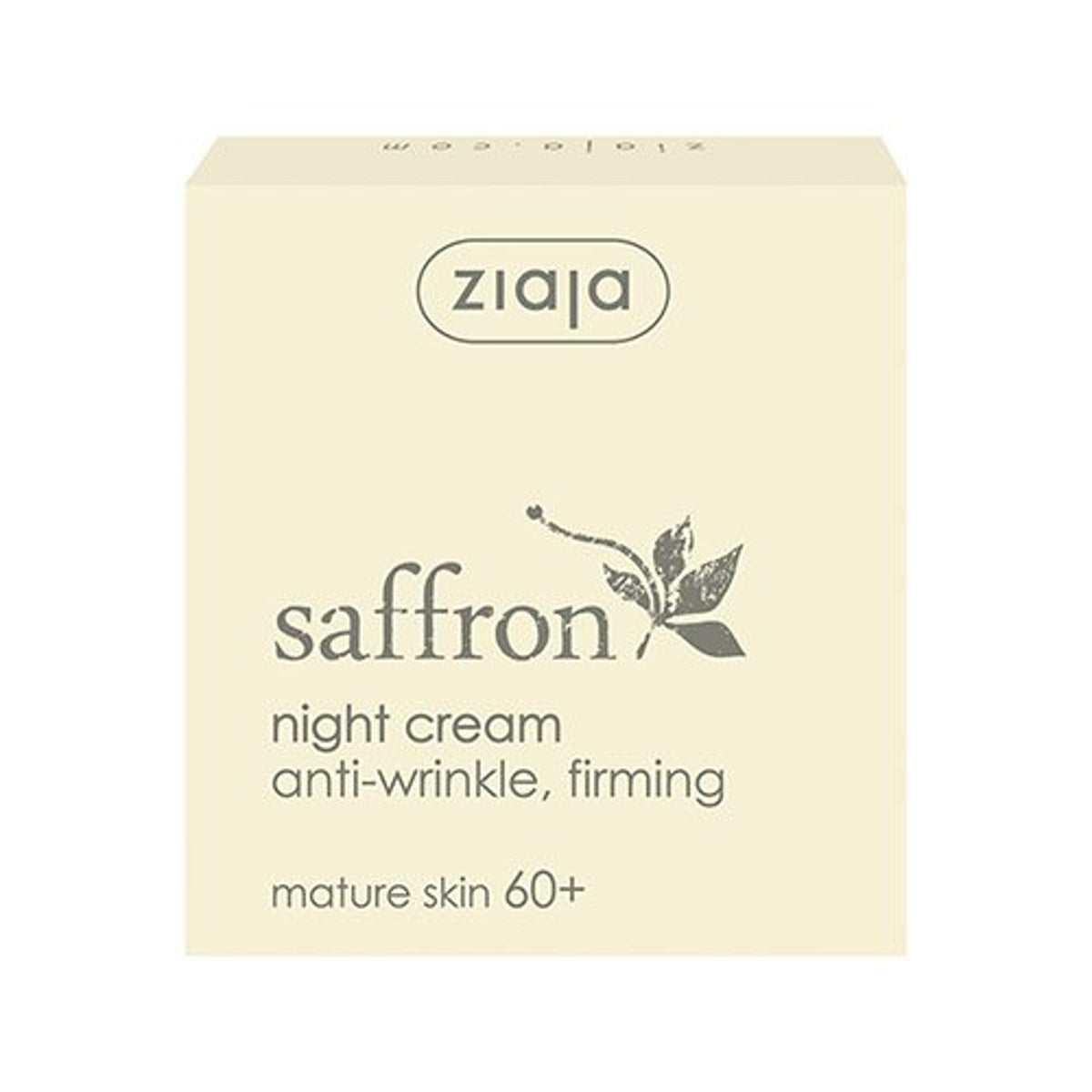 Ziaja šafrano naktinis veido kremas, 50 ml